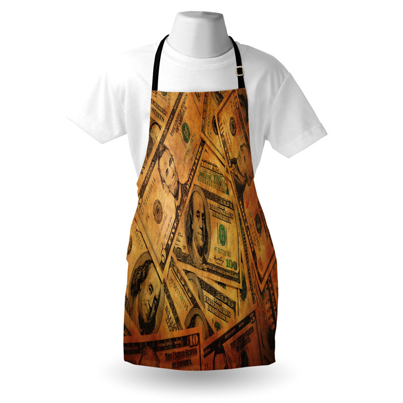 No Pattern Bib Apron