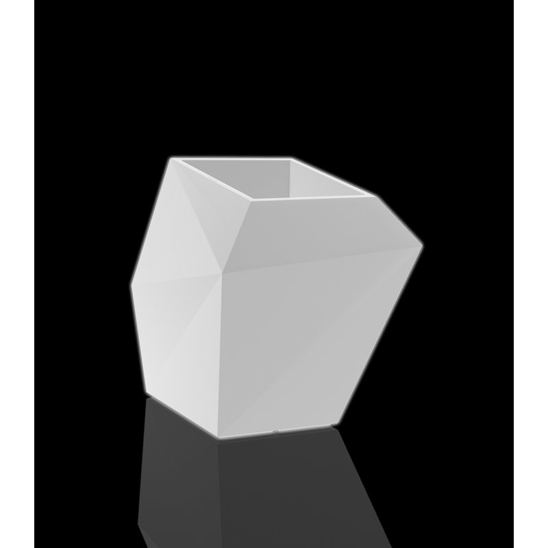 Pot à fleur en résine Faz, H 39,75 po x l 36,25 po x P 30,25 po