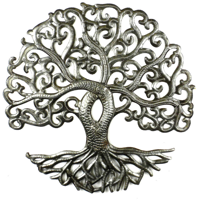 Décoration murale "tree of life ondulation"