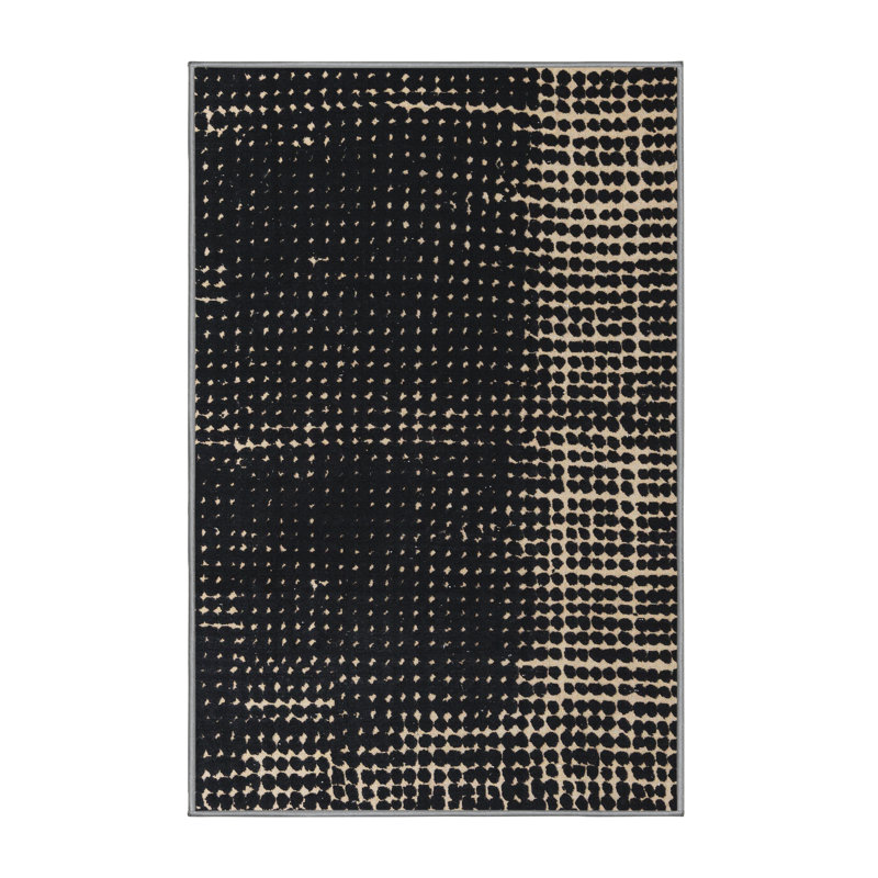 Abstract Indoor Rug, Rectangle 8' x 12'
