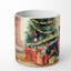 Christmas Tree Scented Tumbler Candle with Ceramic Holder