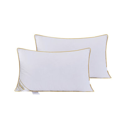 Goose Feather and Down Medium Support Pillow