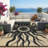 Modern Reversible Abstract Outdoor Area Rug - Stain Resistant, UV Resistant, Washable , Waterproof-1568299630-1568299626