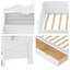Lit de jour simple rétro avec tiroirs de rangement sous le lit et tablettes de tête de lit | Conception peu encombrante pour les espaces compacts | Aucun sommier tapissier requis | Assemblage facile-721941306
