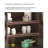 Black&Walnut Solid Wood Sideboard