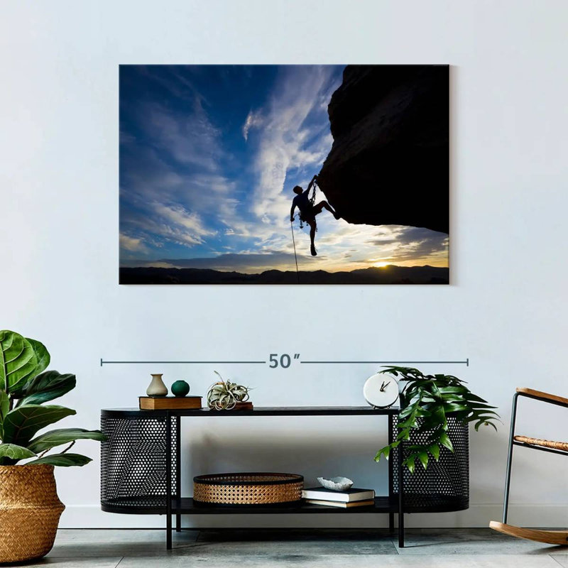 Sireci Keep Climbing, 30" H x 45" W