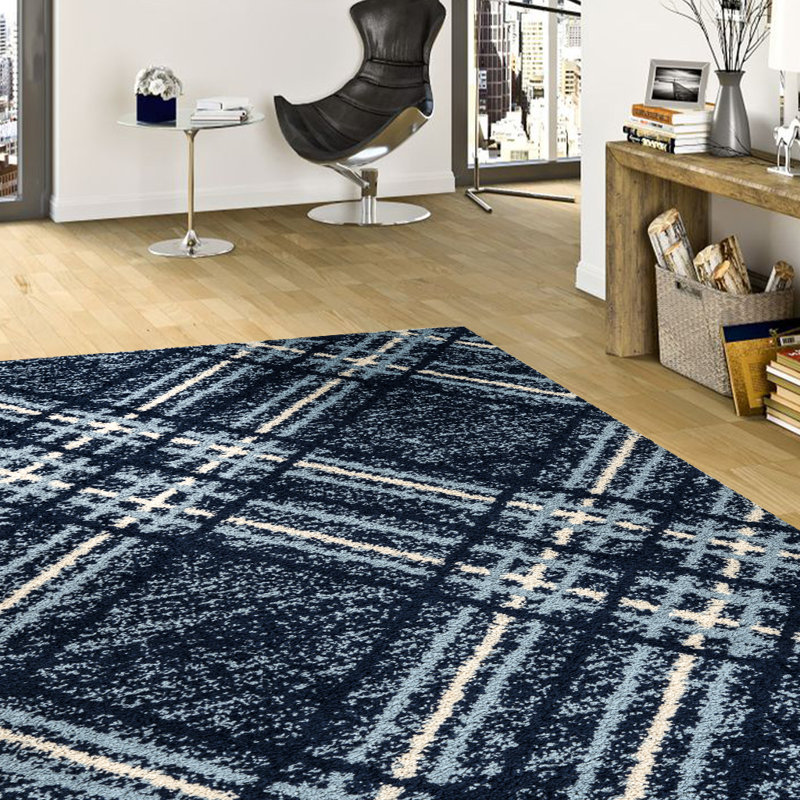 Leifsson Tartan Area Rug, Rectangle 80cm x 150cm