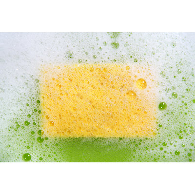 Soap Bubbles with a Sponge by Viorika