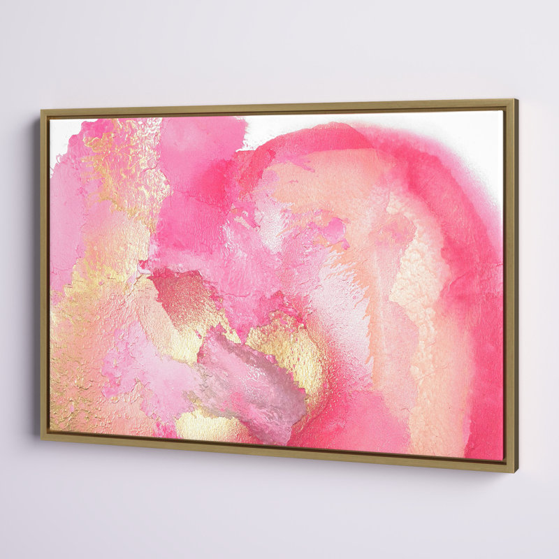 Karr " MP Pink Golden Hour " by Mentoring Positives, 23" H x 33" W