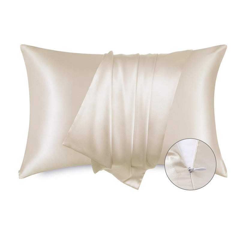 Housse de coussin avec fermeture à glissière