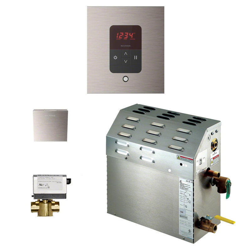 Ensemble de générateur de vapeur 9 kW, Bronze huilé