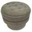 Repose-pieds rond avec rangement Modern-2061446538