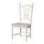 Chaise d'appoint en bois massif Disla