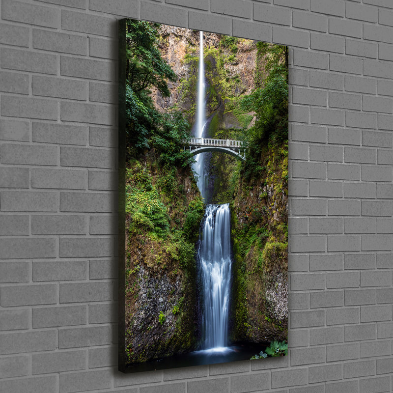 Waterfall - Wrapped Canvas Print
