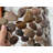 Polished Natural Red Pebble River Rock 12'' x 12''  Floor and Wall Tile
