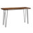 Gordonsville Solid Wood Iron Writing Desk-368371372