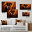 Regal Renaissance A II - Art afro-américain, art mural acrylique pour le salon-1377403597
