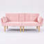 Canapé double pliable en velours pour salon-1224492861-1224492862