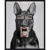 Doggie Big Mouth Print by Jeffrey Goodman