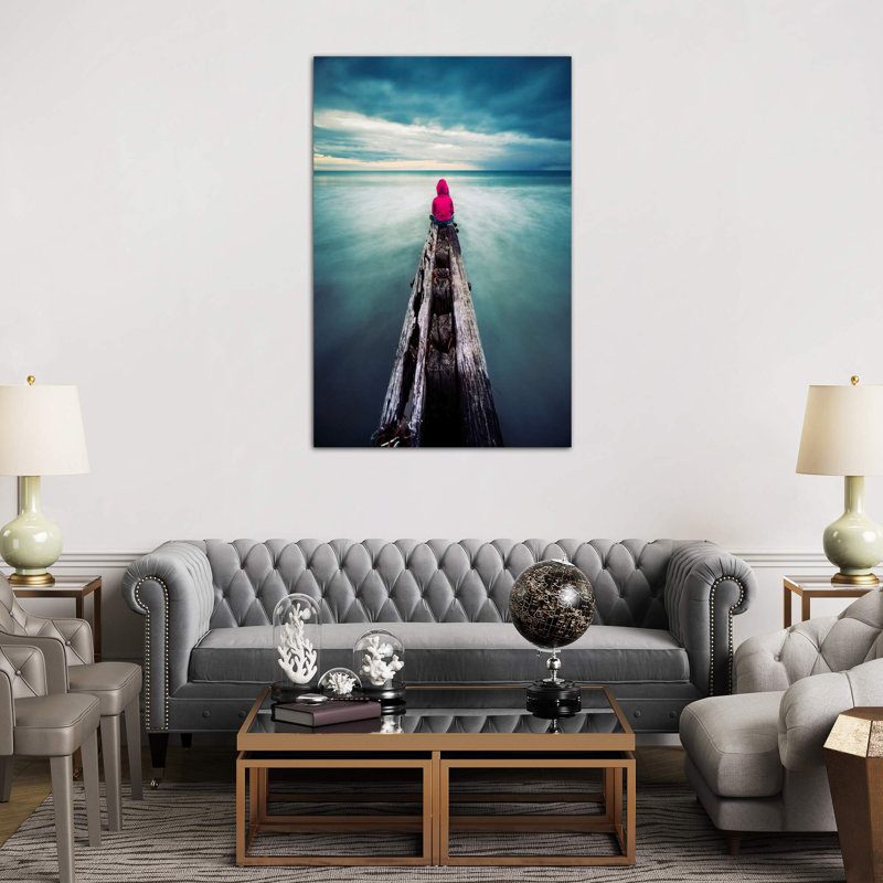 To Have The World In Front Of You by SD Smart - Wrapped Canvas Print, 66.04 cm H x 45.72 cm W x 1.91 cm D