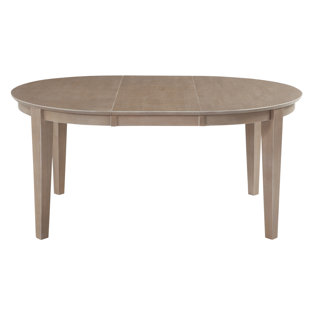 Siena Extendable Oval Solid Wood Dining Table