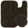 Treye Nylon 3 Piece Bath Rug Set with Non-Slip Backing