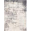 Tapis gris / ivoire en polypropylène tissé à la machine-1657094067