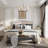 Elegent Nightstand With 2 Drawers