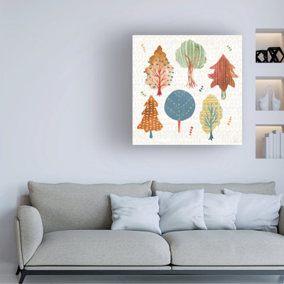 Trademark Fine Art Dina June Harvest Whimsy II Canvas Wall Art