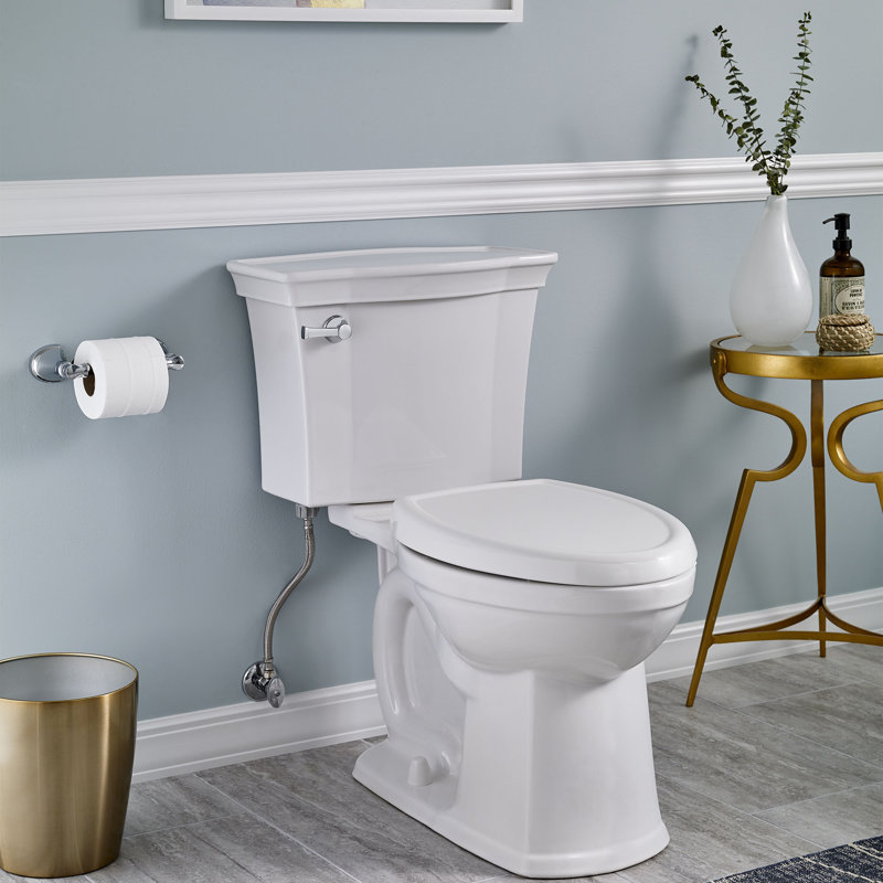 White Slow-Close Elongated Toilet Seat with Telescoping Lid