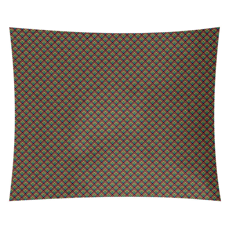 Tapisserie dégradé géométrique par katelyn elizabeth Kitterman, Intérieur / extérieur, H 60,5 po x l 81,5 po