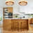4-Light 19.7" Tiffany Style Flush Mount Ceiling Light