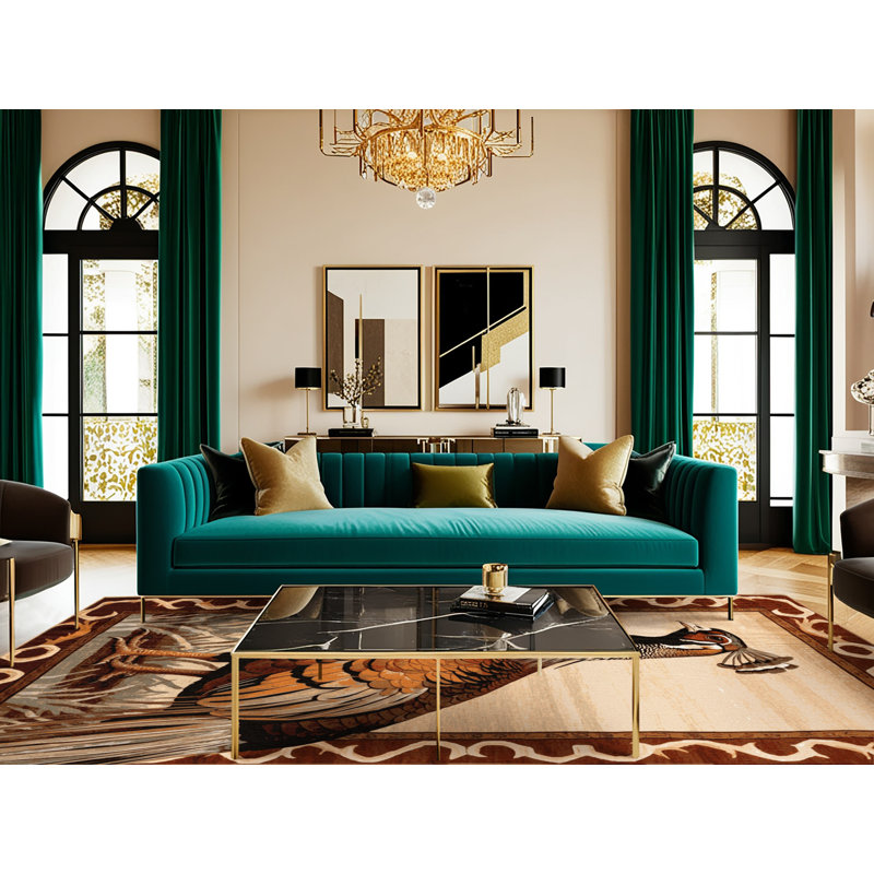 Tapis lavable lavabo à col rond, Rectangulaire 2 pi x 3 pi