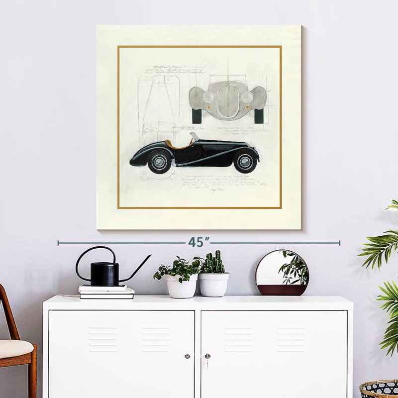 Mehar Roadster, H 33 po x l 33 po
