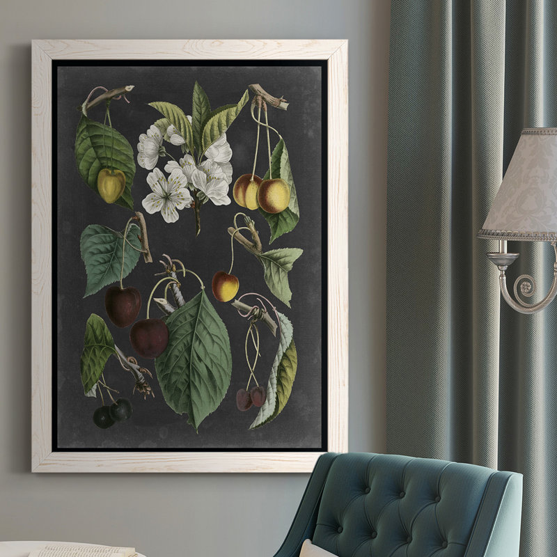 Orchard Variétés II, peinture sur toile encadrée, Blanc, H 37,5 po x l 27,5 po x P 1 po
