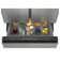 Café ENERGY STAR 23.2 Cu. Ft. Smart Counter-Depth 4-Door French-Door Refrigerator In Platinum Glass With Dual-Dispense Autofill Pitcher