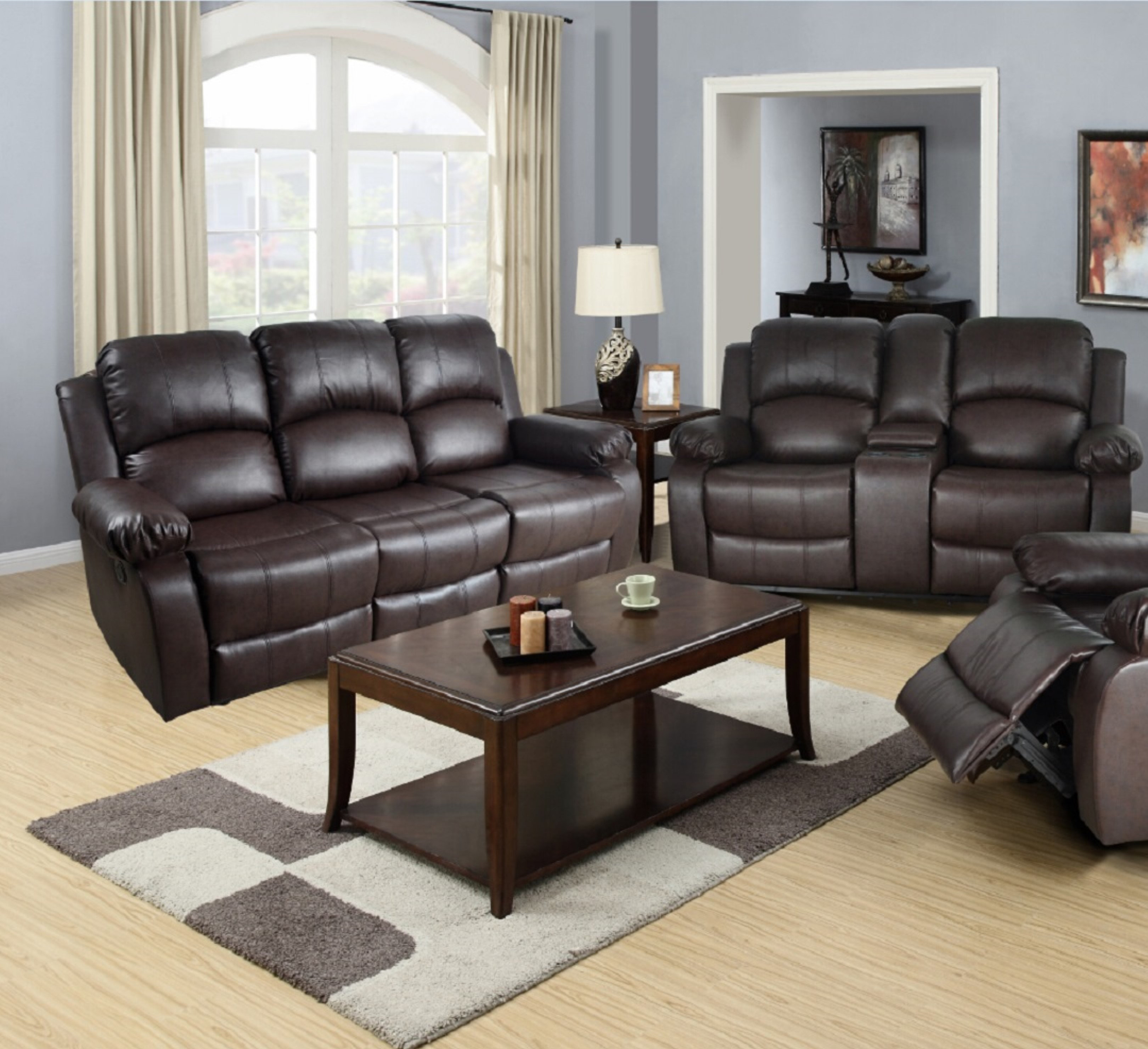 Latitude Run® Jawaria 2 Piece Reclining Living Room Set | Wayfair