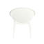De 2 sièges d'appoint, style esthétique moderne, en polypropylène résistant aux intempéries, largeur de 29,76 po, nécessaire d'assemblage de la chaise 2, esthétique chic, matériau résistant aux intempéries, couleur blanche, profondeur de 30,51 po, instructions fournies