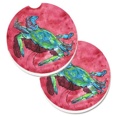 Sous-verre pour voiture crabe