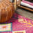 Blairsville Tribal Love Geometric Pink/Multi Rug-468843180