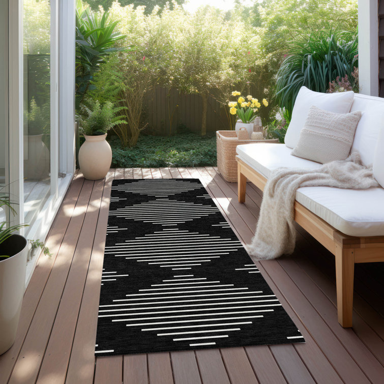 Machine Washable Indoor/Outdoor Chayden ACN1016 Rug