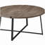 Table basse ronde en bois d'ingénierie Heyer