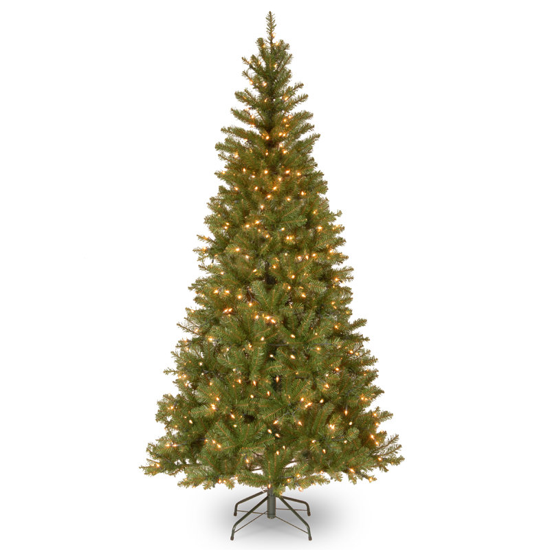 Aspen Spruce Tree with Clear Lights, 6' H