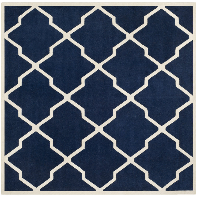Carolene Hand Tufted Wool Geometric Rug