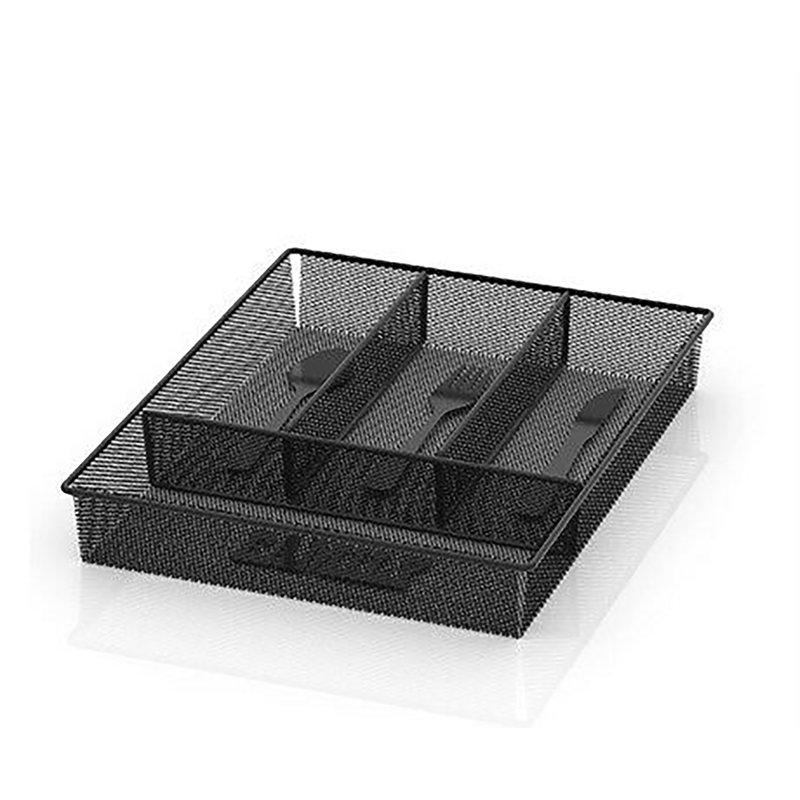 Metal Rectangle Cutlery Tray