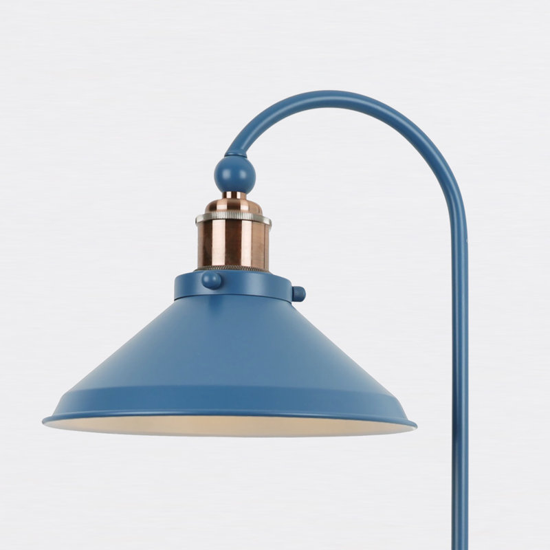 Gwenno Glass Table Lamp, Mirage Blue, Mirage Blue