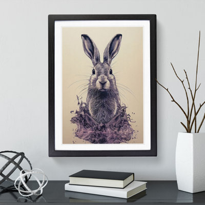 Mysterious Hare - Single Picture Frame Print