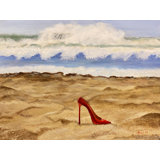 What A Heel Print by Tom Blood