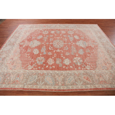 Vegetable Dye Oushak Turkish Area Rug 8x10