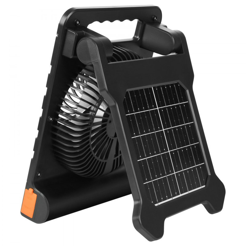 Lanterne solaire rechargeable 10000mah à DEL 7 pouces sans fil 4W